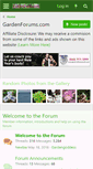 Mobile Screenshot of gardenforums.com